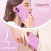 image:imageJETech Silicone Case for iPhone 16 Pro Max Black  Silky Soft Touch Shockproof Protection Scratch Resistant Microfiber LiningPink