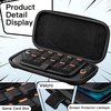 image:imageJETech Slim Carrying Case for Nintendo Switch 2 Black  Hard Shell Portable Travel Bag with 10 Game Card Slots AntiScratch Protection Lightweight