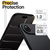 image:imageJETech Slim Case for iPhone Air Black  Camera Lens Protection Soft TPU Design Matte Finish Shockproof Protection Minimalist StyleBlack