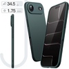image:imageJETech Slim Case for iPhone Air Black  Camera Lens Protection Soft TPU Design Matte Finish Shockproof Protection Minimalist StyleMidnight Green