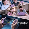 image:imageJETech Slim Dockable Case for Nintendo Switch 2 Black  Dockable Design for JoyCon Detachable Soft TPU Grip Matte PC Back AntiScratch ProtectionLight Purple