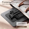 image:imageJETech Swivel Tablet Stand for 413 Tablets and Phones Silver  Adjustable Swivel Desktop Holder Foldable Cradle for iPadiPad AirProMini Galaxy Tab A11S11 etcBlack