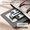 image:imageJETech Swivel Tablet Stand for 413 Tablets and Phones Silver  Adjustable Swivel Desktop Holder Foldable Cradle for iPadiPad AirProMini Galaxy Tab A11S11 etcSilver