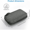 image:imageJETech Travel Accessories Organizer Case Portable Electronic Pouch Gadget Bag for MacBook Power Adapter Chargers Cables Power Bank Mouse Stylus Pen Earphone SD Card USB Flash Drive