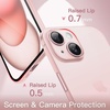 image:imageJETech Ultra Slim Case for iPhone 15 Black  Camera Lens Protection Lightweight Matte Finish Minimalist Hard PP Material Cover Supports Wireless ChargingPink