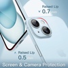 image:imageJETech Ultra Slim Case for iPhone 15 Black  Camera Lens Protection Lightweight Matte Finish Minimalist Hard PP Material Cover Supports Wireless ChargingBlue