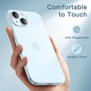 image:imageJETech Ultra Slim Case for iPhone 15 Black  Camera Lens Protection Lightweight Matte Finish Minimalist Hard PP Material Cover Supports Wireless ChargingBlue