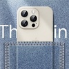 image:imageJETech Ultra Slim Case for iPhone 15 Pro Max Black Titanium  Camera Lens Protection Lightweight Matte Finish Minimalist Hard PP Material Cover Supports Wireless ChargingNatural Titanium