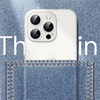 image:imageJETech Ultra Slim Case for iPhone 15 Pro Max Black Titanium  Camera Lens Protection Lightweight Matte Finish Minimalist Hard PP Material Cover Supports Wireless ChargingFrosted Clear