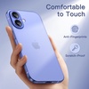image:imageJETech Ultra Slim Case for iPhone 16 Black  Camera Lens Protection Lightweight Matte Finish Minimalist Hard PP Material Cover Supports Wireless ChargingUltramarine