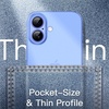 image:imageJETech Ultra Slim Case for iPhone 16 Black  Camera Lens Protection Lightweight Matte Finish Minimalist Hard PP Material Cover Supports Wireless ChargingBlue
