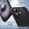 image:imageJETech Ultra Slim Case for iPhone 16 Plus Black  Camera Lens Protection Lightweight Matte Finish Minimalist Hard PP Material Cover Supports Wireless ChargingBlack