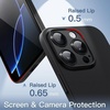 image:imageJETech Ultra Slim Case for iPhone 16 Pro Black  Camera Lens Protection Lightweight Matte Finish Minimalist Hard PP Material Cover Supports Wireless ChargingBlack