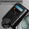 image:imageJETech Wallet Case for iPhone 15 Black  Shockproof PU Leather Card Holder Magnetic Flip Cover Stand Feature Full Camera ProtectionBlack