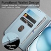 image:imageJETech Wallet Case for iPhone 15 Black  Shockproof PU Leather Card Holder Magnetic Flip Cover Stand Feature Full Camera ProtectionBlue