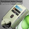 image:imageJETech Wallet Case for iPhone 15 Black  Shockproof PU Leather Card Holder Magnetic Flip Cover Stand Feature Full Camera ProtectionGreen