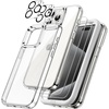 image:imageJETech 5 in 1 Case for iPhone 15 Pro AntiYellowing Clear  2 Tempered Glass Screen Protectors 2 Camera Lens Protectors Shockproof Bumper Phone CoverClear