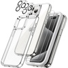image:imageJETech 5 in 1 Case for iPhone 15 Pro Max AntiYellowing Clear  2 Tempered Glass Screen Protectors 2 Camera Lens Protectors Shockproof Bumper Phone CoverClear