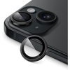 image:imageJETech Camera Lens Protector for iPhone 1515 Plus Black 1 Set  9H Tempered Glass 11 Invisible Fit Metal Individual Ring Cover Easy Installation Tray HD ClearBlack