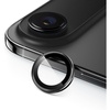 image:imageJETech Camera Lens Protector for iPhone Air Black 1 Set  9H Tempered Glass Metal Individual Ring Cover Easy Installation Tray HD ClearBlack