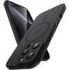 image:imageJETech Magnetic Matte Case for iPhone 16 Pro Max Black Titanium  Compatible with MagSafe Translucent Frosted Soft TPU Cover AntiYellowing AntiFingerprint ShockproofBlack Titanium