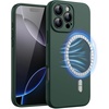 image:imageJETech Magnetic Silicone Case for iPhone 16 Pro Max Black  Compatible with MagSafe Silky Soft Touch Full Camera Lens Protection Shock Absorbing Phone CoverMidnight Green