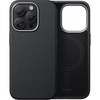 image:imageJETech Magnetic Slim Case for iPhone 15 Pro Natural Titanium  Compatible with MagSafe Leather Texture Finish Soft TPU Design Shockproof ProtectionBlack