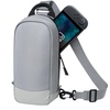 image:imageJETech Sling Bag for Nintendo Switch 2Switch OLEDSwitch Console Black  Crossbody Carrying Design 8 Game Card Slots Large Storage Capacity TravelFriendly OrganizationGrey