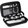 image:imageJETech Travel Accessories Organizer Case Portable Electronic Pouch Gadget Bag for MacBook Power Adapter Chargers Cables Power Bank Mouse Stylus Pen Earphone SD Card USB Flash Drive