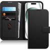 image:imageJETech Wallet Case for iPhone 15 Black  Shockproof PU Leather Card Holder Magnetic Flip Cover Stand Feature Full Camera ProtectionBlack
