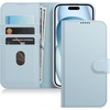 image:imageJETech Wallet Case for iPhone 15 Black  Shockproof PU Leather Card Holder Magnetic Flip Cover Stand Feature Full Camera ProtectionBlue