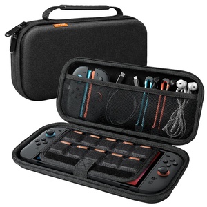 image:imageJETech Carrying Case for Nintendo Switch 2 Black  Hard Shell Protection 10 Game Card Slots Accessories Pouch Lightweight Travel DesignBlack
