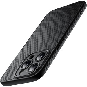 image:imageJETech Grip Case for iPhone 15 Pro Black Titanium  Ergonomic Hold Camera Lens Protection Soft TPU Design Shockproof ProtectionBlack Titanium