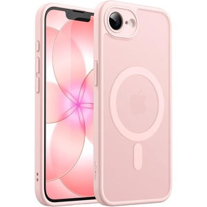image:imageJETech Magnetic Matte Case for iPhone 16 Pro Max Black  Compatible with MagSafe Translucent Matte Back Slim Shockproof ProtectionSoft Pink