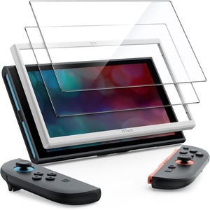 image:imageJETech Screen Protector for Nintendo Switch 2 2Pack  9H Tempered Glass HD Clear AntiScratch Protection Easy Installation Tool