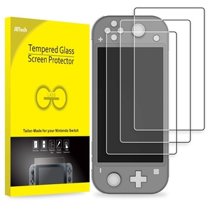image:imageJETech Screen Protector for Nintendo Switch Lite 3Pack  HD Clear Tempered Glass Film AntiScratch Glass