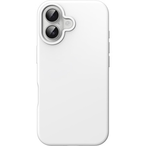 image:imageJETech Silicone Case for iPhone 16 Pro Max Black  Silky Soft Touch Shockproof Protection Scratch Resistant Microfiber LiningWhite