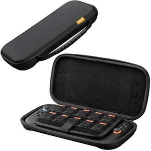 image:imageJETech Slim Carrying Case for Nintendo Switch 2 Black  Hard Shell Portable Travel Bag with 10 Game Card Slots AntiScratch Protection Lightweight