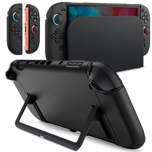 image:imageJETech Slim Dockable Case for Nintendo Switch 2 Black  Dockable Design for JoyCon Detachable Soft TPU Grip Matte PC Back AntiScratch ProtectionBlack