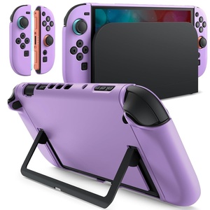 image:imageJETech Slim Dockable Case for Nintendo Switch 2 Black  Dockable Design for JoyCon Detachable Soft TPU Grip Matte PC Back AntiScratch ProtectionLight Purple