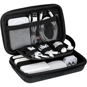 image:imageJETech Travel Accessories Organizer Case Portable Electronic Pouch Gadget Bag for MacBook Power Adapter Chargers Cables Power Bank Mouse Stylus Pen Earphone SD Card USB Flash Drive