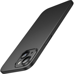 image:imageJETech Ultra Slim Case for iPhone 15 Black  Camera Lens Protection Lightweight Matte Finish Minimalist Hard PP Material Cover Supports Wireless ChargingBlack