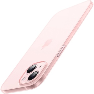 image:imageJETech Ultra Slim Case for iPhone 15 Black  Camera Lens Protection Lightweight Matte Finish Minimalist Hard PP Material Cover Supports Wireless ChargingPink