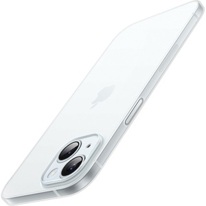 image:imageJETech Ultra Slim Case for iPhone 15 Black  Camera Lens Protection Lightweight Matte Finish Minimalist Hard PP Material Cover Supports Wireless ChargingFrosted Clear