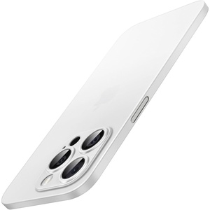 image:imageJETech Ultra Slim Case for iPhone 15 Pro Max Black Titanium  Camera Lens Protection Lightweight Matte Finish Minimalist Hard PP Material Cover Supports Wireless ChargingWhite Titanium