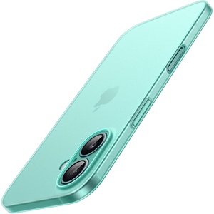 image:imageJETech Ultra Slim Case for iPhone 16 Black  Camera Lens Protection Lightweight Matte Finish Minimalist Hard PP Material Cover Supports Wireless ChargingTeal