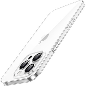 image:imageJETech Ultra Slim Case for iPhone 16 Pro Black  Camera Lens Protection Lightweight Matte Finish Minimalist Hard PP Material Cover Supports Wireless ChargingClear