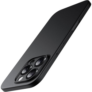 image:imageJETech Ultra Slim Case for iPhone 16 Pro Max Black  Camera Lens Protection Lightweight Matte Finish Minimalist Hard PP Material Cover Supports Wireless ChargingBlack