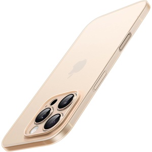 image:imageJETech Ultra Slim Case for iPhone 16 Pro Max Black  Camera Lens Protection Lightweight Matte Finish Minimalist Hard PP Material Cover Supports Wireless ChargingDesert Titanium