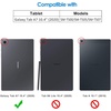image:imageJETech Case for Samsung Galaxy Tab A7 104 Black  Cover for SMT500T505T507 2020 Model Slim Fit Protection Lightweight DesignBlack